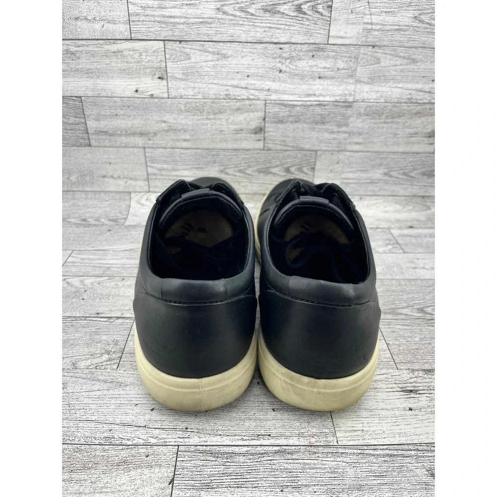 ECCO Soft 7 Sneakers Black Leather Lace Up Men's EU 43 US 9-9.5‎ Casual Comfort